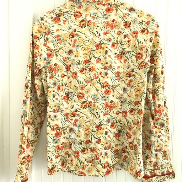 Peck & Peck “Weekend” button up blouse - Picture 2 of 5